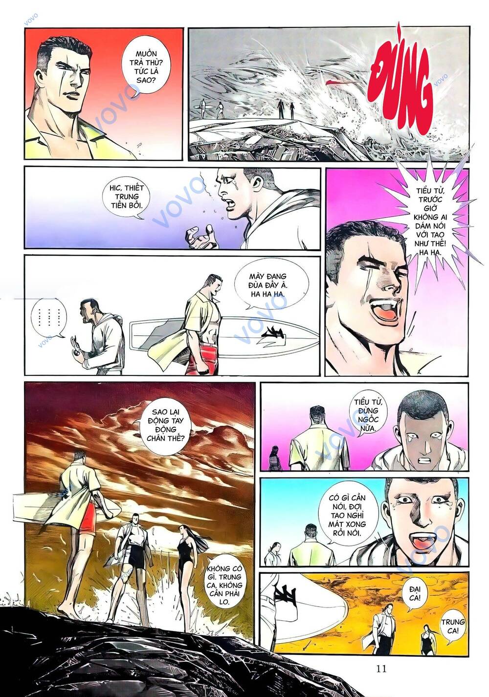 hắc báo liệt truyện chapter 150 11