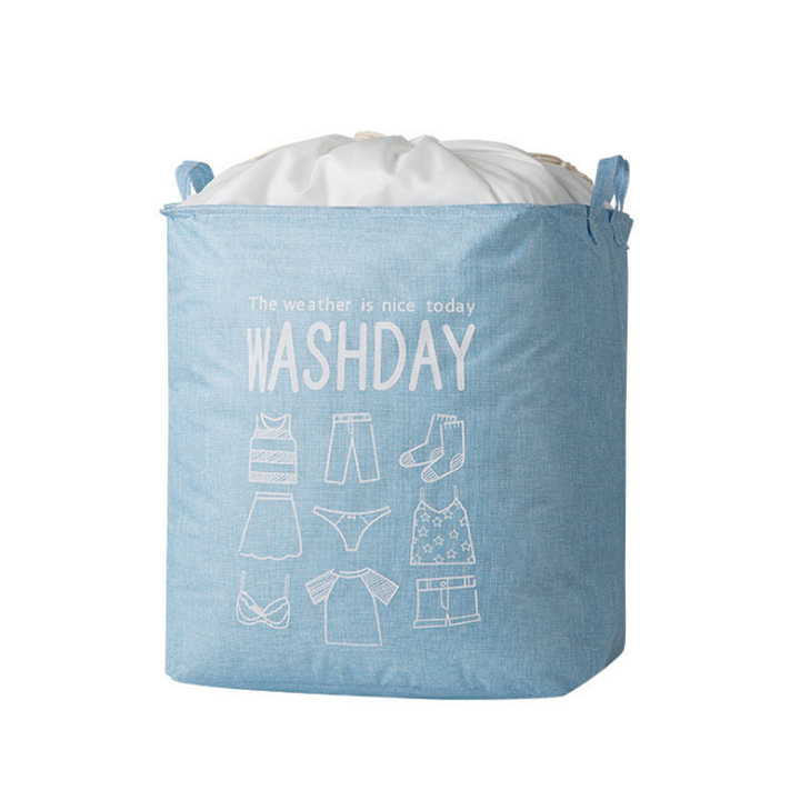 Túi , Giỏ Đựng Quần Áo , Chăn Mền Chất Liệu Bạt Dày Dặn Chống Thấm Nước WASHDAY - Chính Hãng 