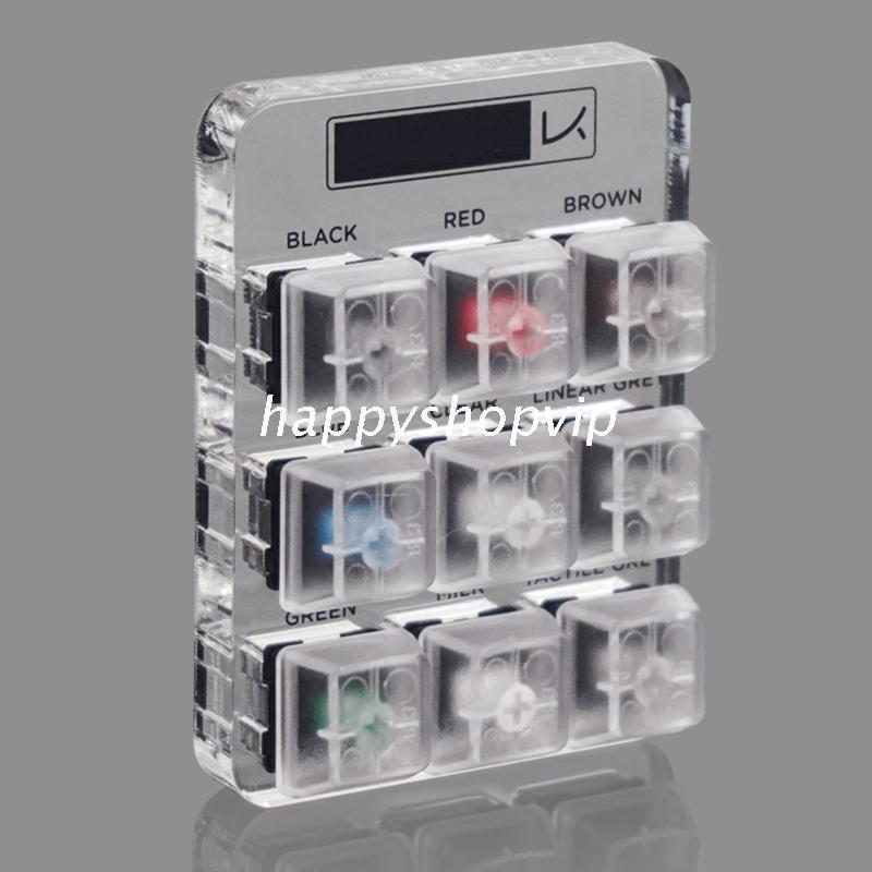 HSV Transparent Lettering Keycaps Testing Tool Cherry 9 MX Switches Keyboard Tester