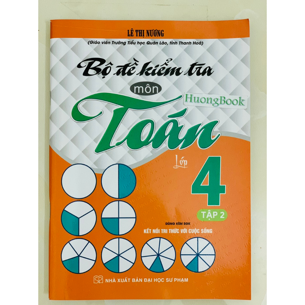 Sách - Combo Bộ Đề Kiểm Tra Môn Toán Lớp 4 Tập 1 + 2