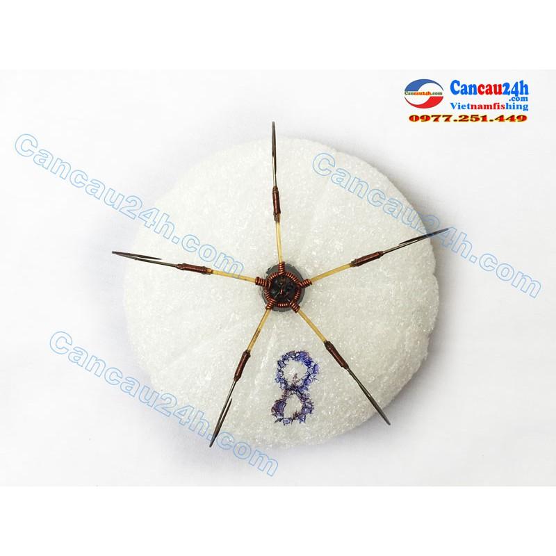 Lưỡi câu Ngũ 8 dáng Mác, lưỡi câu ngũ mác 8 giá rẻ tại Hà Nội