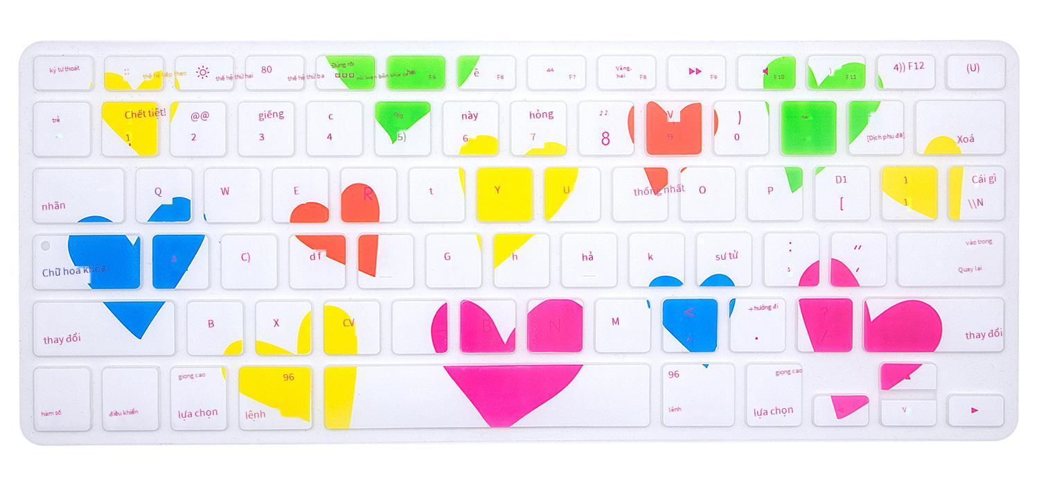 Giá tốt nhất phù hợp với Apple 13.3 inch air 15 inch Apple notebook màng bảo vệ phim hoạt hình phim hoạt hình bảo vệ bàn phím