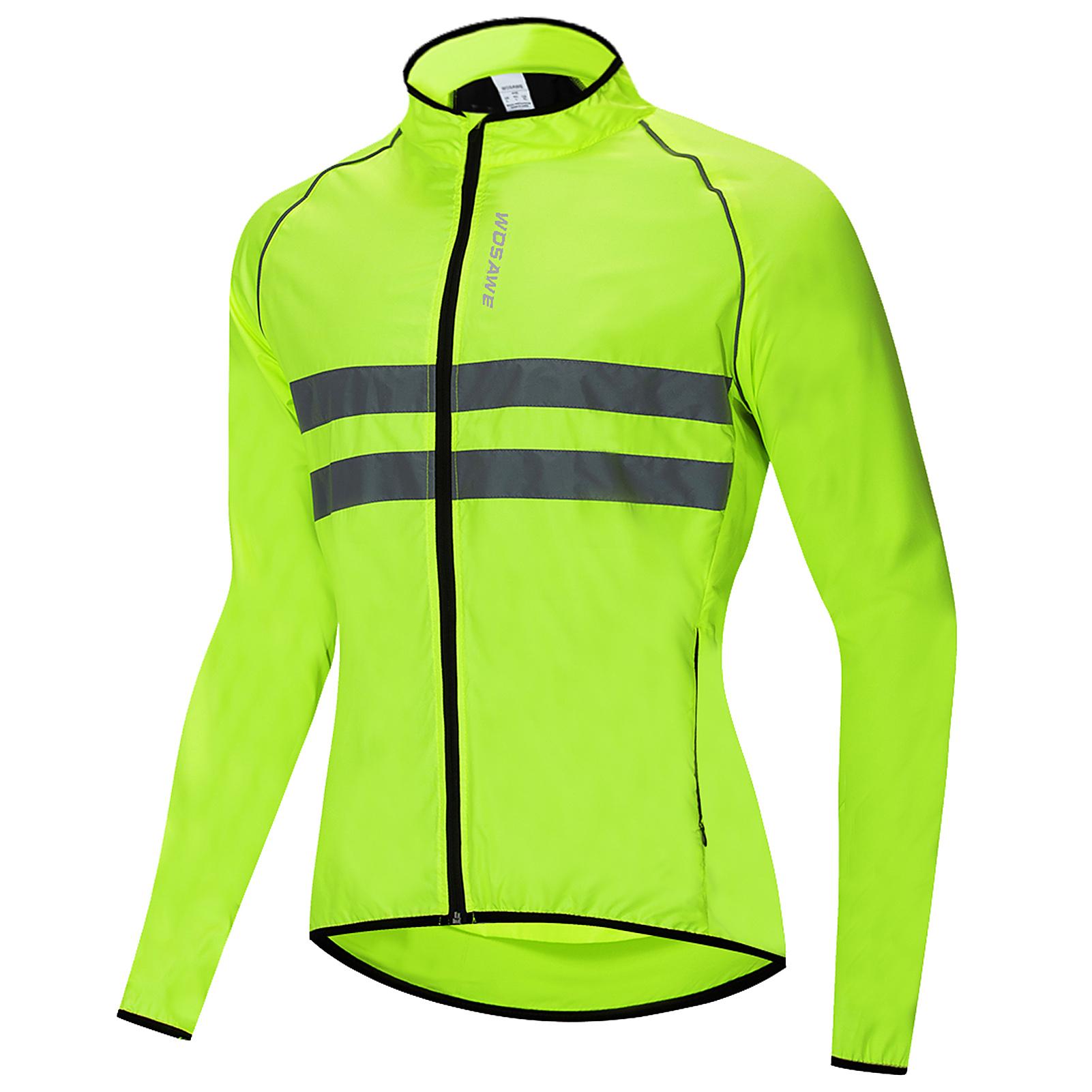 Áo khoác dài tay phản quang chống nước, chống gió