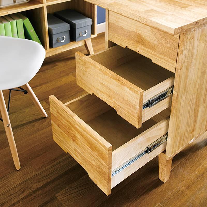 Bàn Liền Kệ Đa Năng NB-Natural Gỗ Tự Nhiên Ibie OTDNBNR (140 x 60 cm)