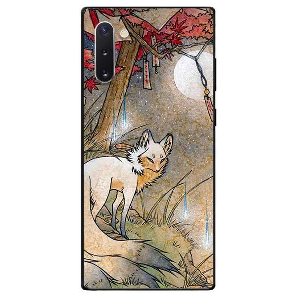 Ốp lưng dành cho Samsung Note 10 / Note 10 Plus - Cáo Mặt Trăng