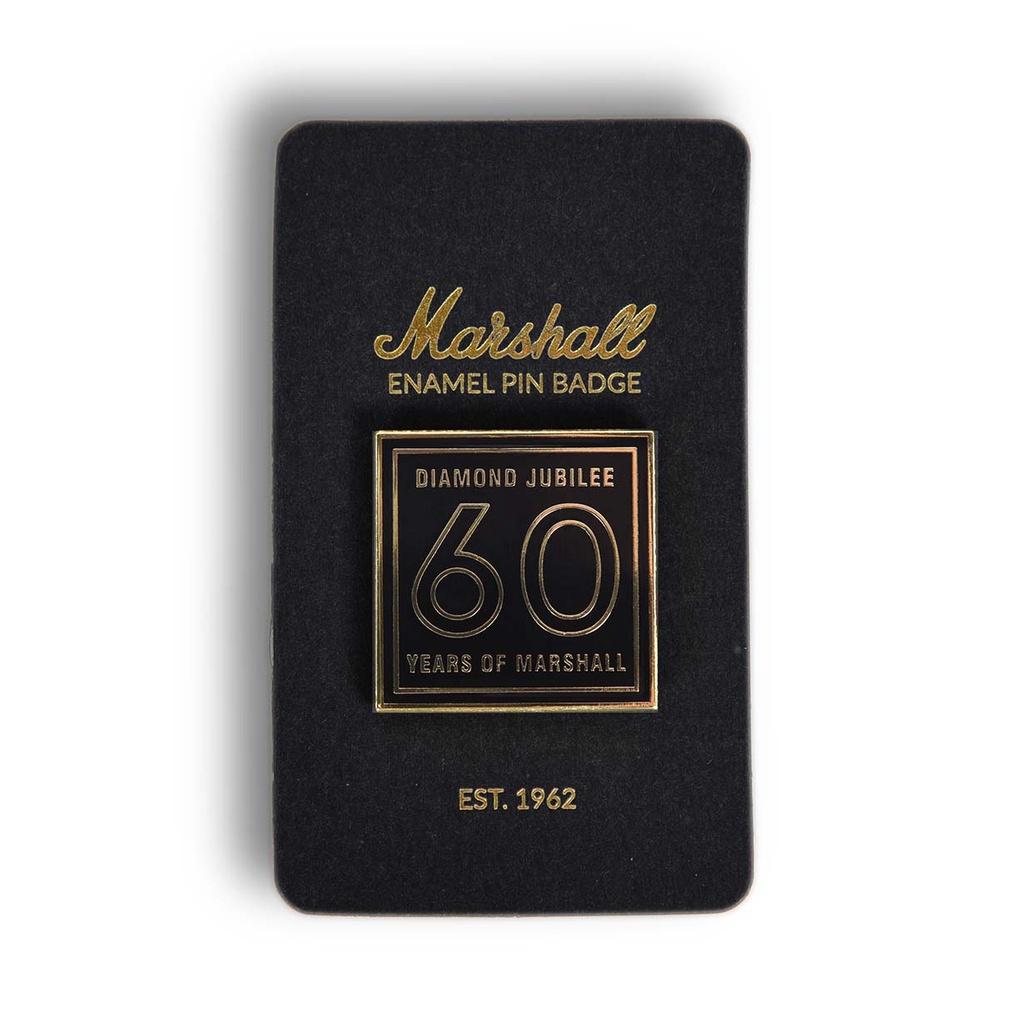 Pin Huy Hiệu Marshall - Phiên Bản 60th Anniversary - Hàng Chính Hãng