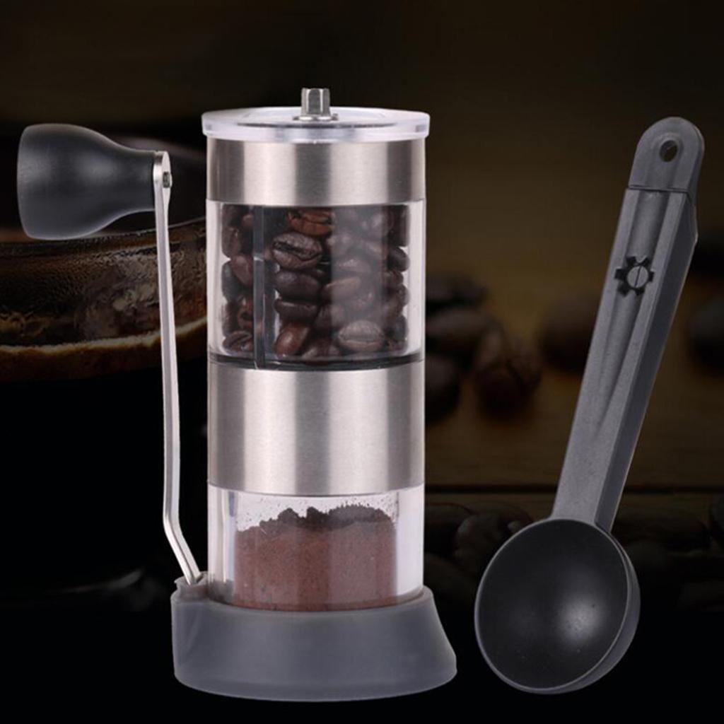 Manual Coffee Grinder Stainless Ceramic Burr Portable