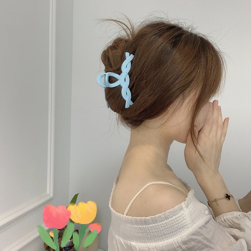 Set kẹp đôi bạn thân 2 màu xanh trắng