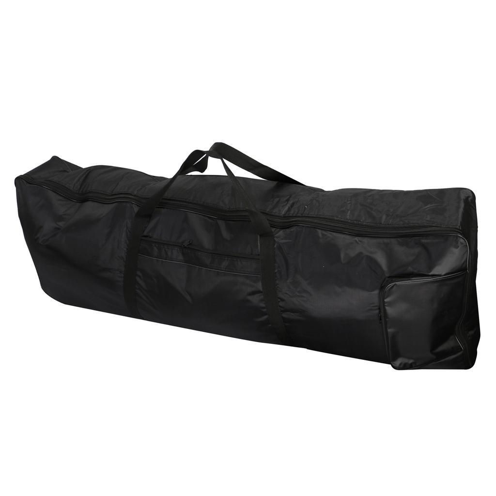 61-key Electronic Keyboards Electric Piano Organ Gig Bag Case Organizer