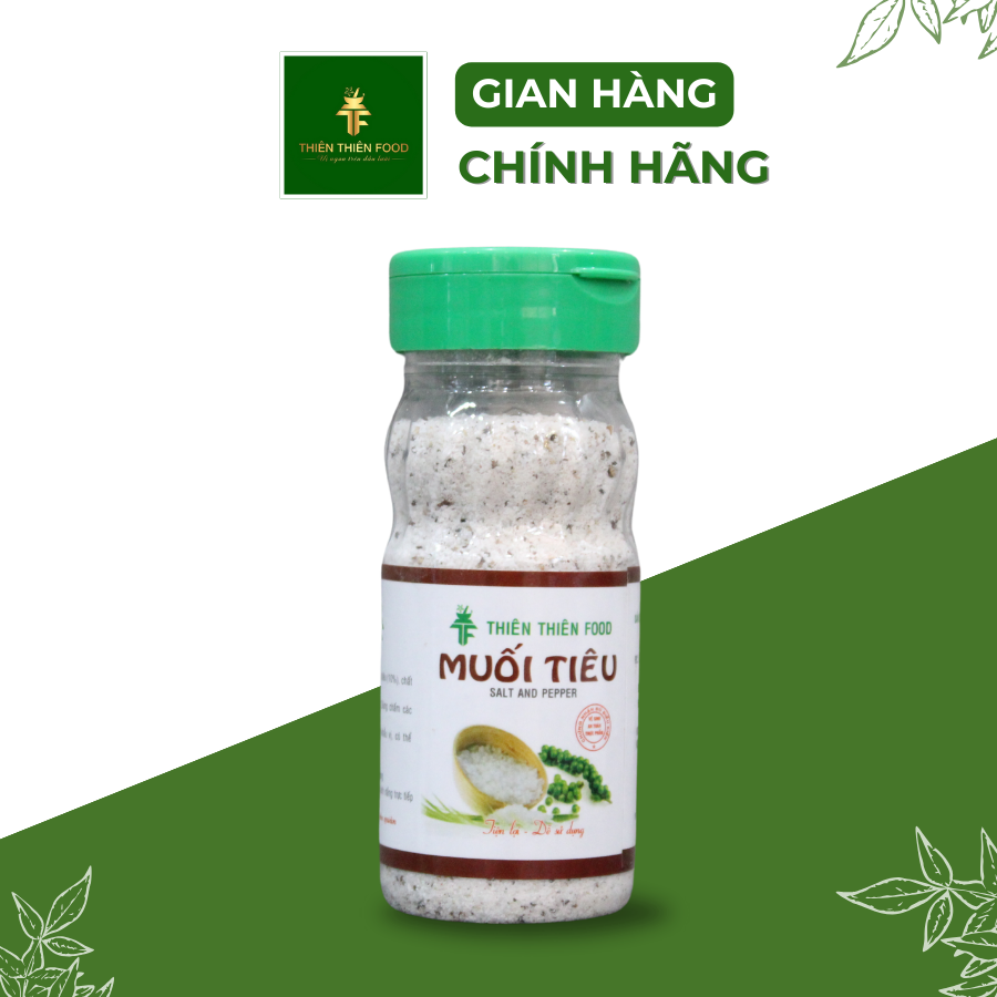 Muối Tiêu Thiên Thiên Food 100 g dùng chấm kèm hải sản, thịt nướng, trái cây