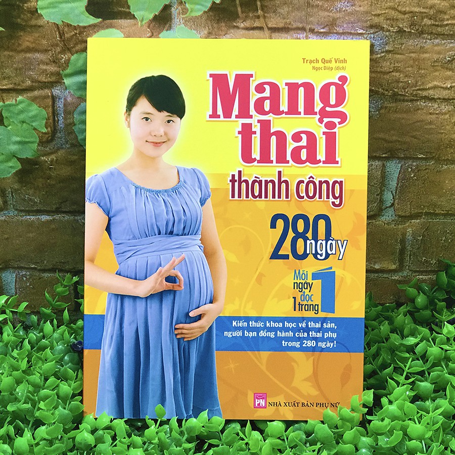 Sách - Mang Thai Thành Công - 280 Ngày, Mỗi Ngày Đọc Một Trang (Minh Long Books)