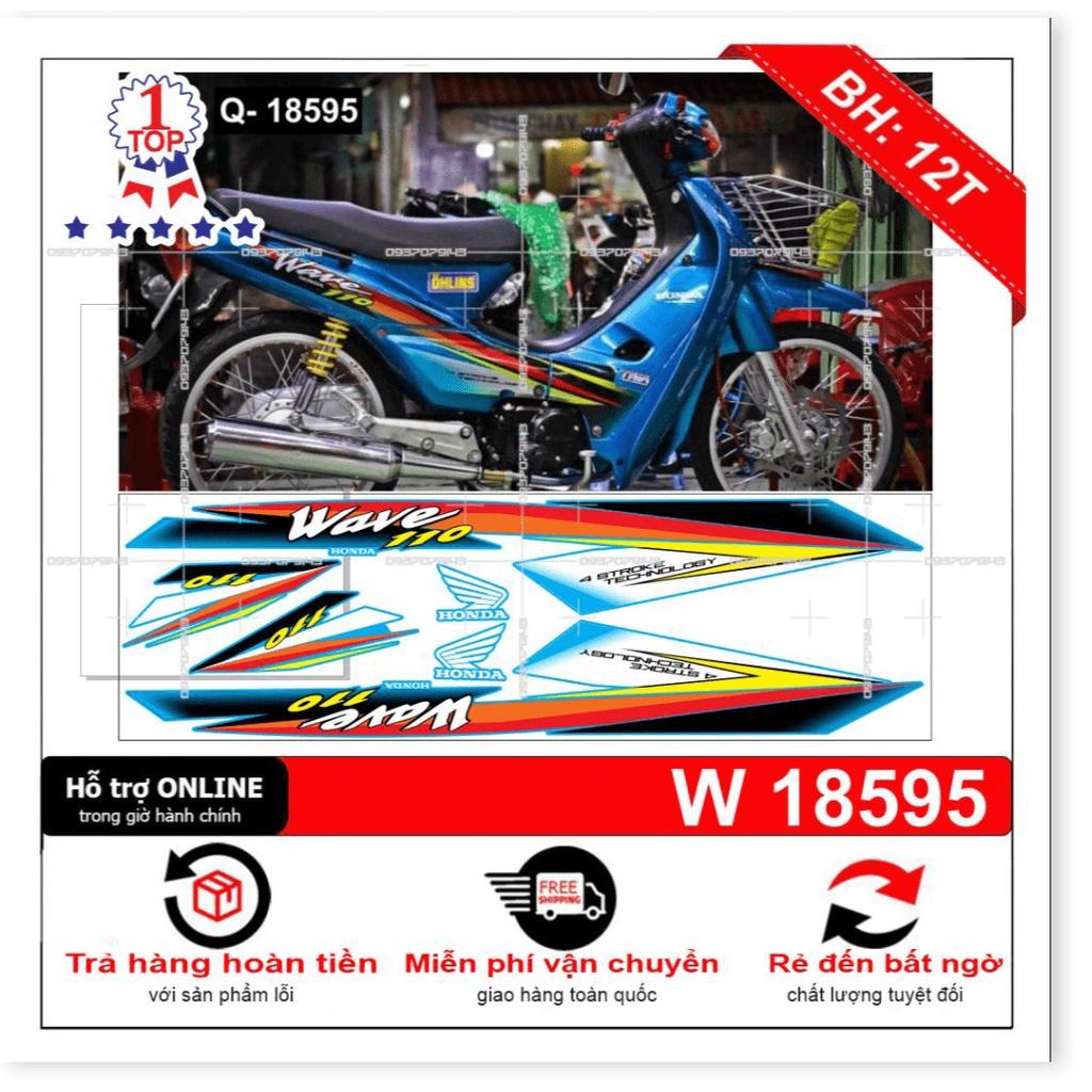 Tem rời dành cho wave nhỏ đời đầu xanh 18595