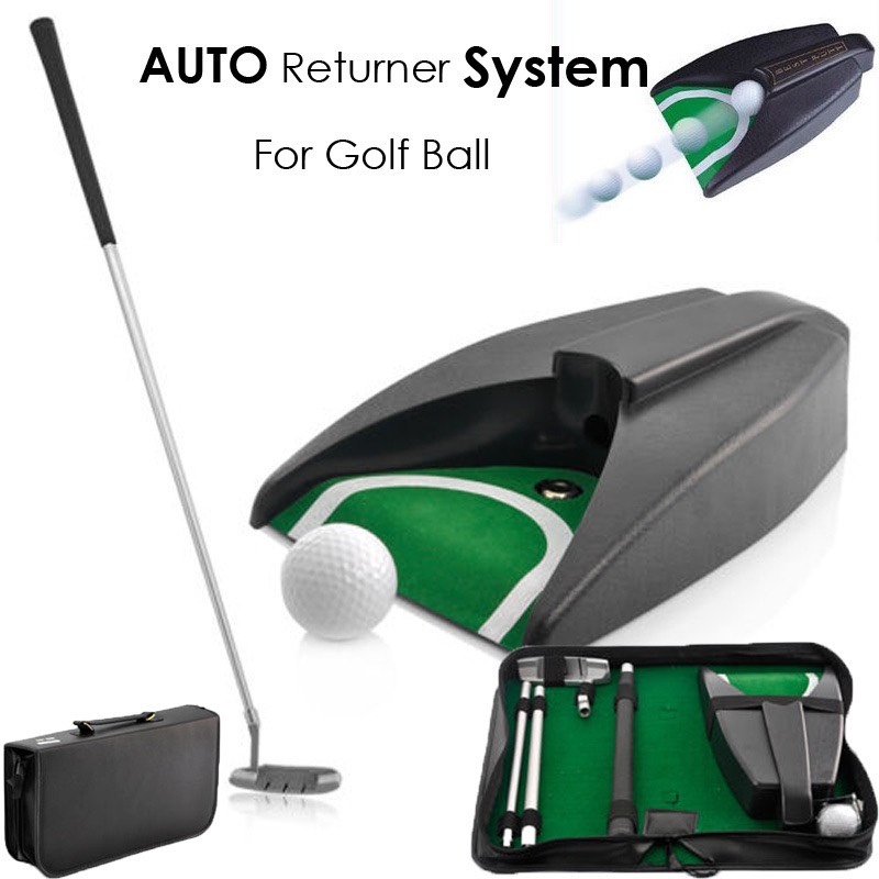 Máy trả bóng golf tự động dùng trong luyện tập tai nhà ngoài trời di động MB017