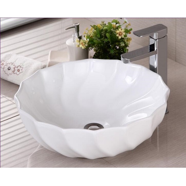 Lavabo sứ để bản N-816