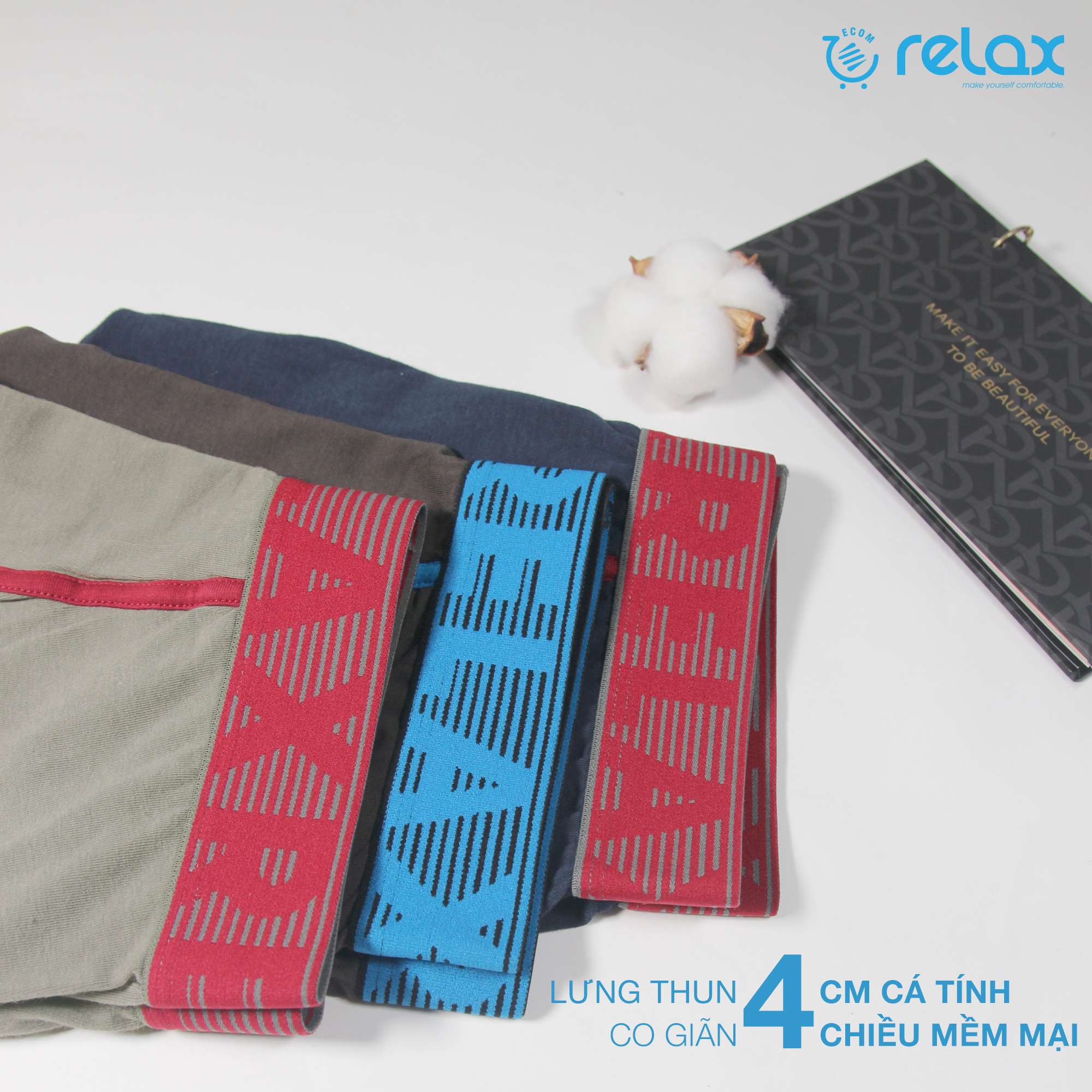 Quần lót nam Relax RLTK033 dạng Boxer