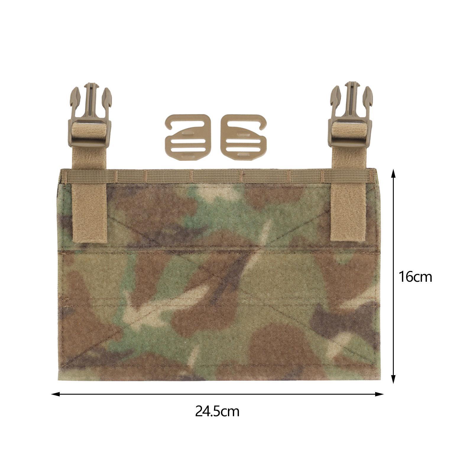 Outdoor Vest Front Panel Adapter Accessory Durable for Travel Hunting Hiking