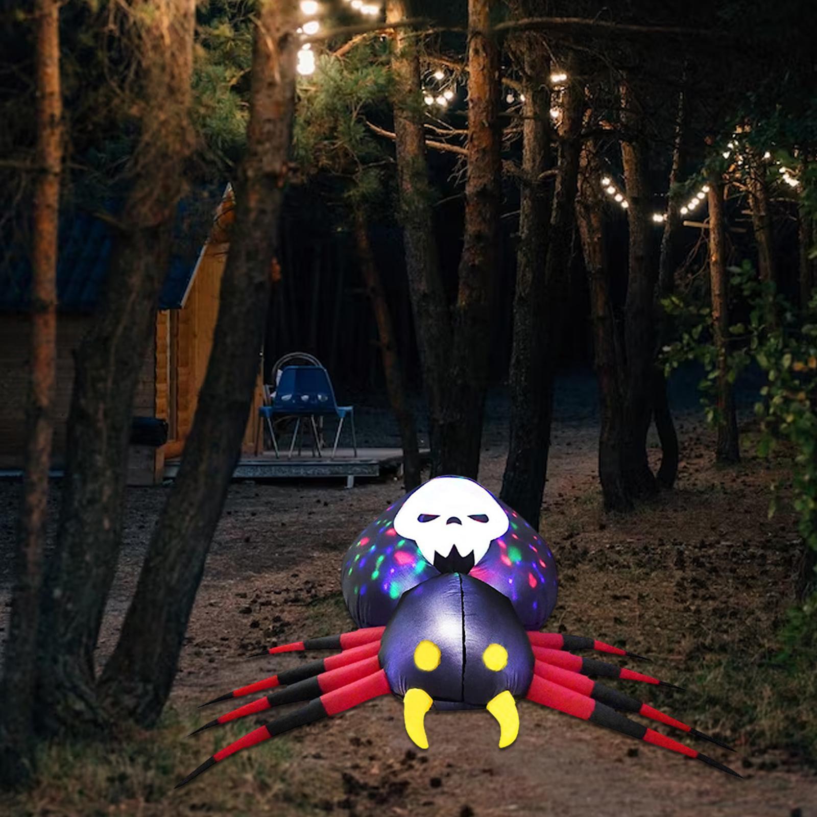 Halloween Inflatable with LED Light Scary Decorative for Outdoor Garden