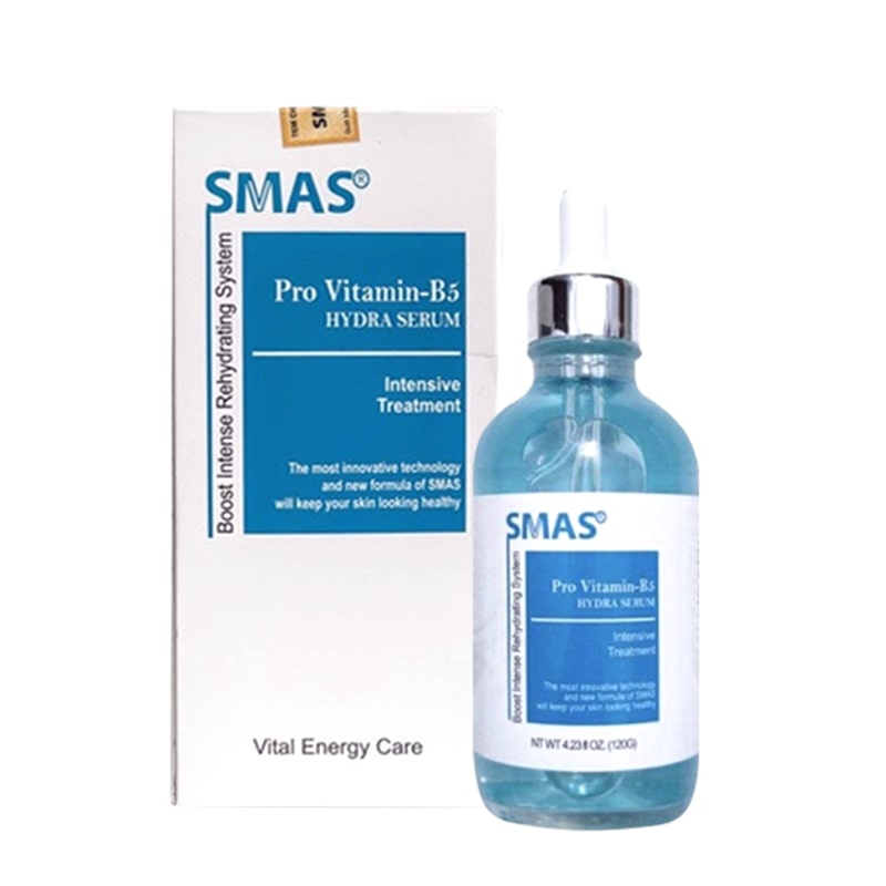 Tinh Chất Phục Hồi Và Cấp Ẩm Smas Pro Vitamin B5 Hydra Serum 120g