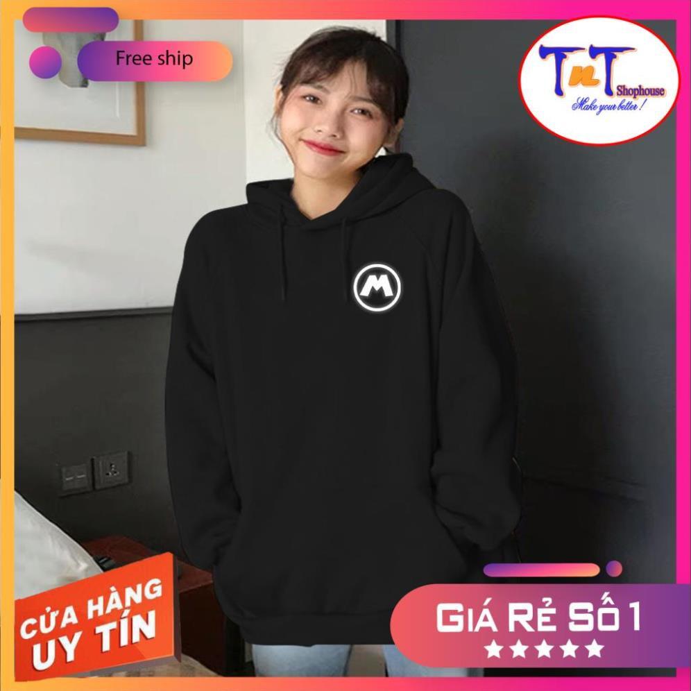 AS10 Áo khoác Sweater Mario Phản Quang cực chất, thời tranh cá tính cho sinh viên học sinh