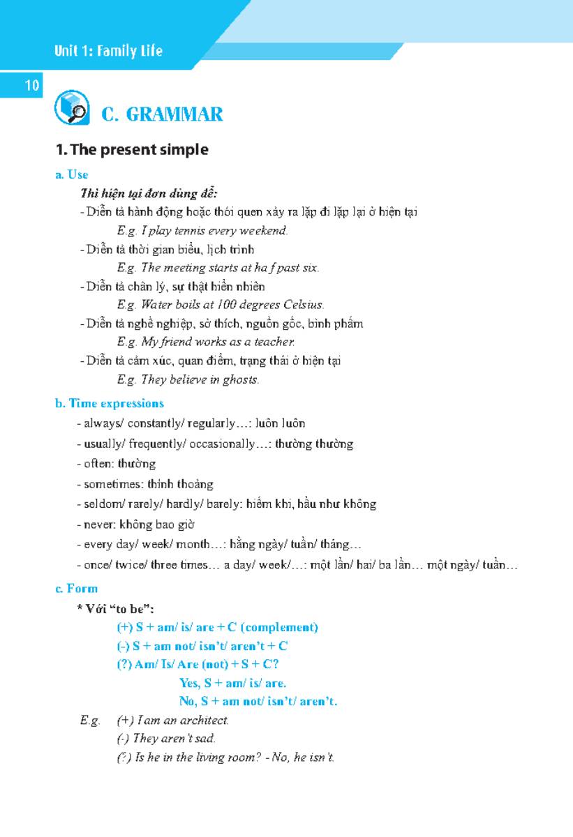 The Langmaster - Bài Tập Tiếng Anh Lớp 10 - Tập 1 (Có Đáp Án) - Global Success - MT