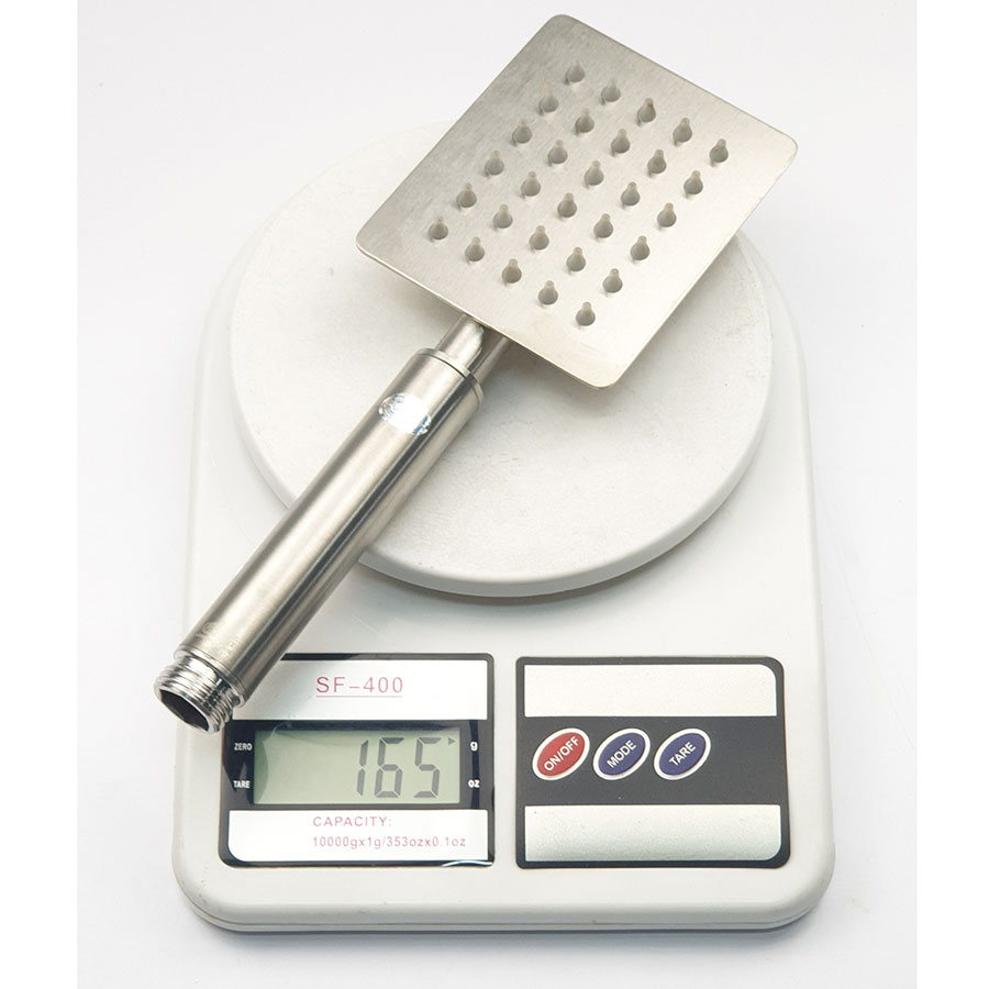 Bộ Dây Tay Sen Inox SUS 304 Vuông Eurolife EL-111SH-N