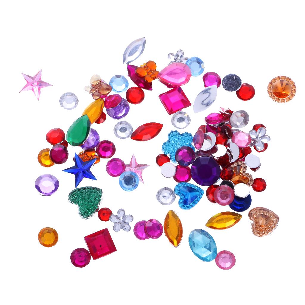 Acrylic Art Rhinestones Acrylic Diamond Acrylic DIY Craft / Mixed Color