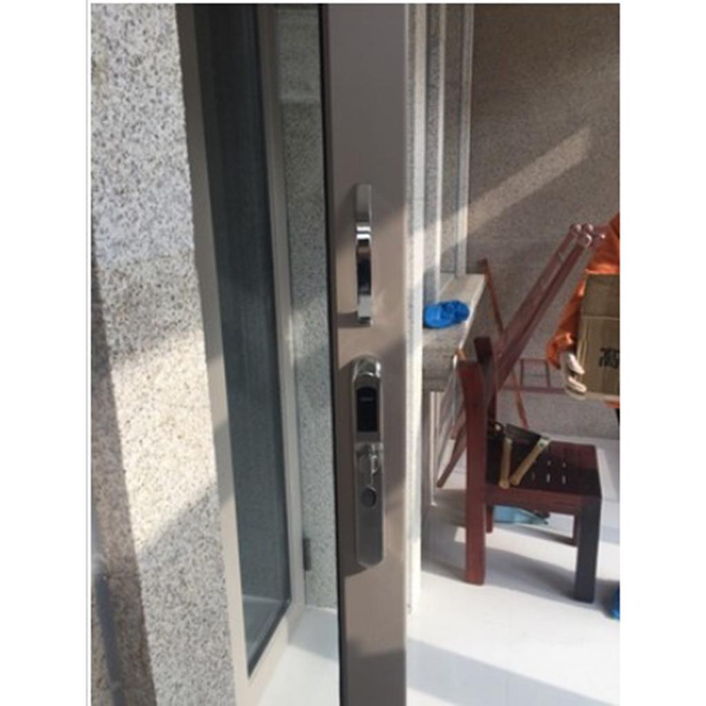 Heavy Duty Metal Door Pull Handle for Bathroom Shower Glass Door Silver #1