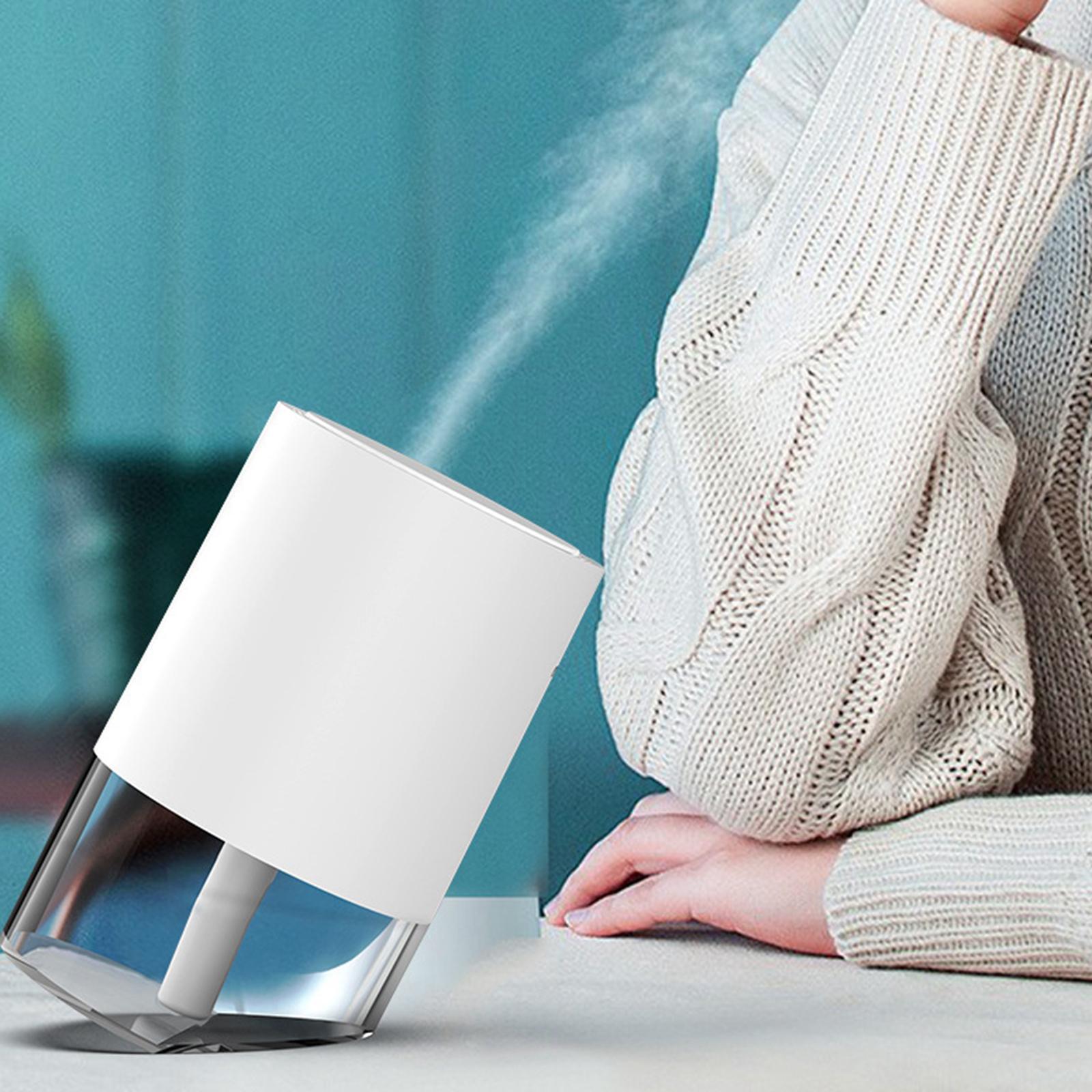 390ml USB Mini Car Home Humidifier Aroma Oil Diffuser Mist Purifier White