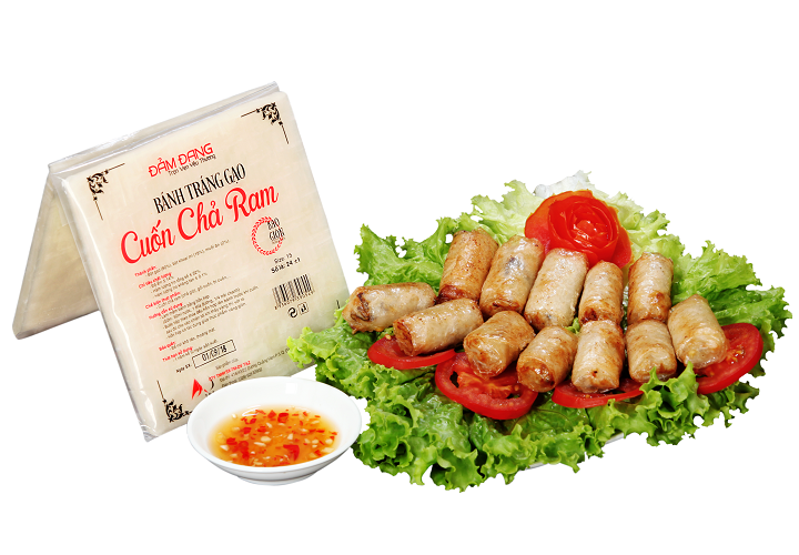 Bánh Tráng Gạo Cuốn Chả Ram Mikiri ( 12 xấp )