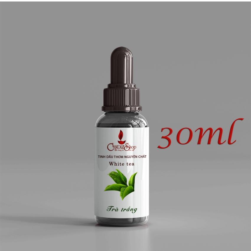 Tinh dầu trà trắng, Tinh chất dầu thơm white tea thiên nhiên 10ml cao cấp candle shop