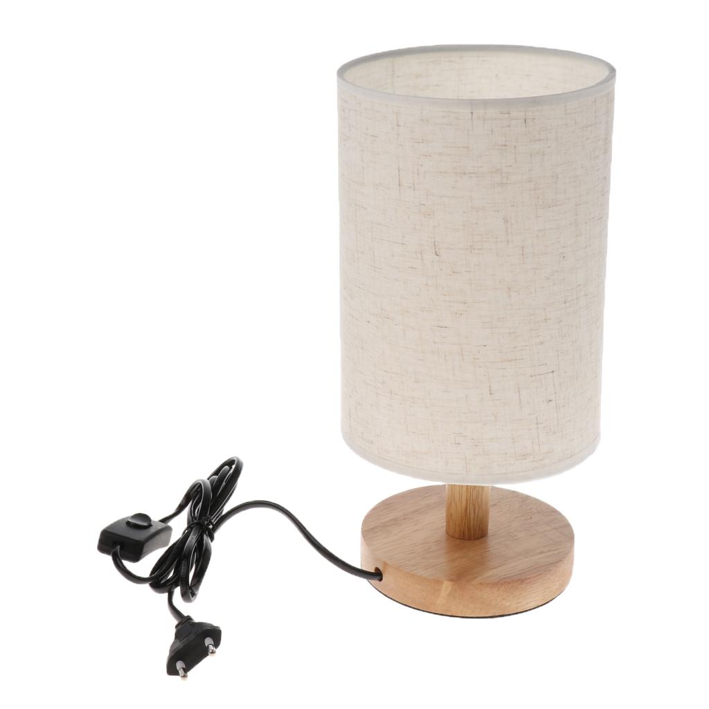 EU Standard Fabric Lampshade Table Lamp Shade Bedside Light Shade E27