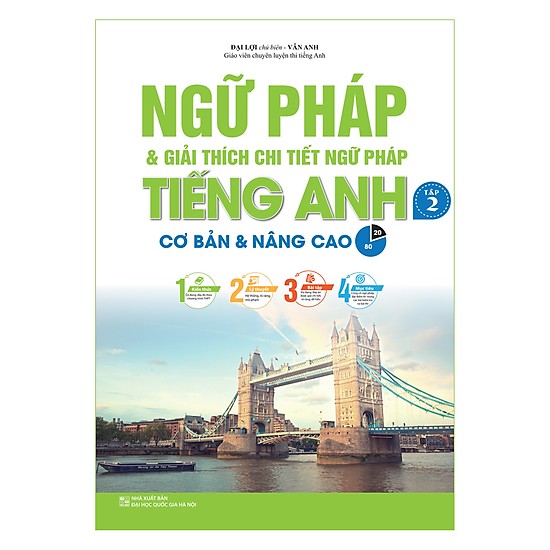 Học Tiếng Anh Đơn Giản Với Cuốn Sách: Ngữ Pháp Và Giải Thích Chi Tiết Ngữ Pháp Tiếng Anh Tập 2 (Tái Bản)