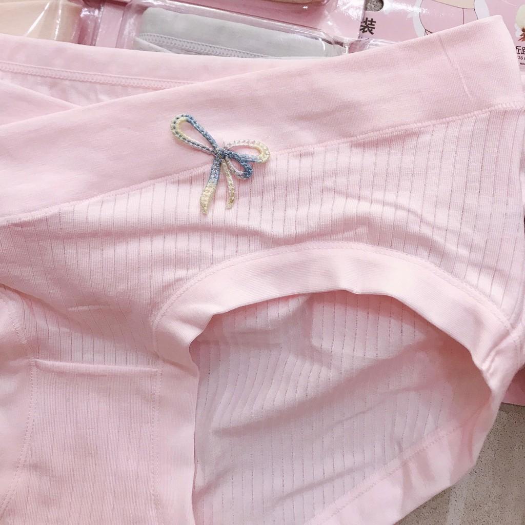 Quần lót bầu 2MAMA cotton bông thấm hút có lớp đáy quần mềm nhẹ V100