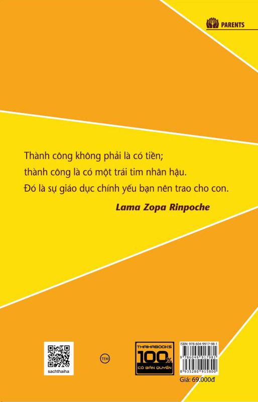 Nuôi Con Bằng Tâm Bồ Đề