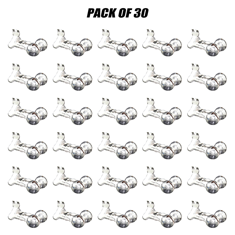 30 Cái chuông báo động kép để gắn cần câu cá