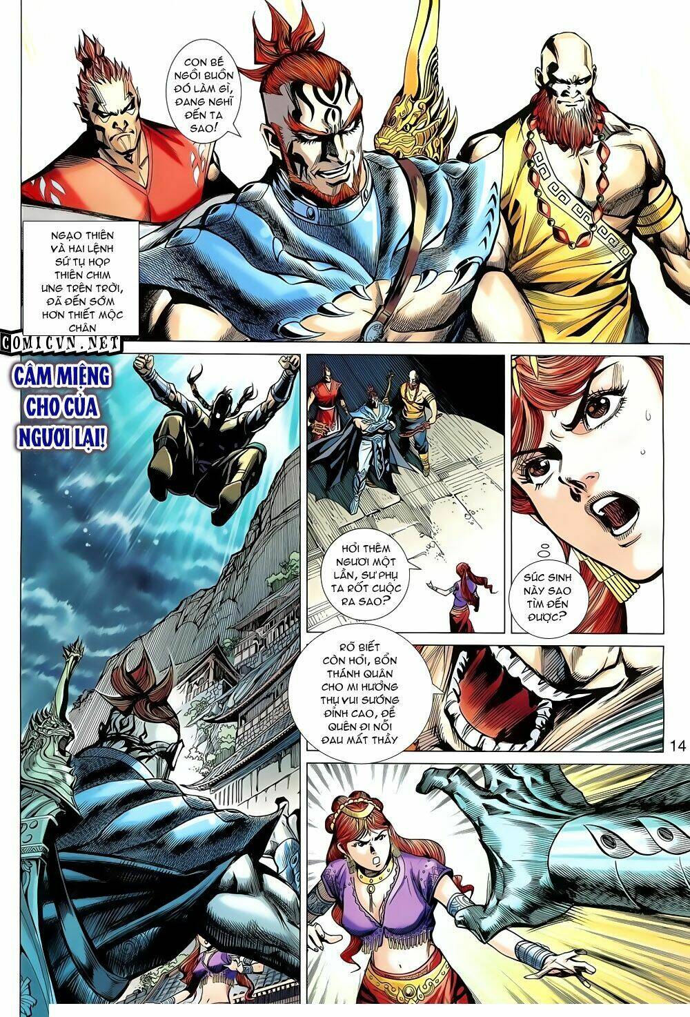 thiên tử truyền kỳ 8 - thương thiên bá hoàng chapter 19 13