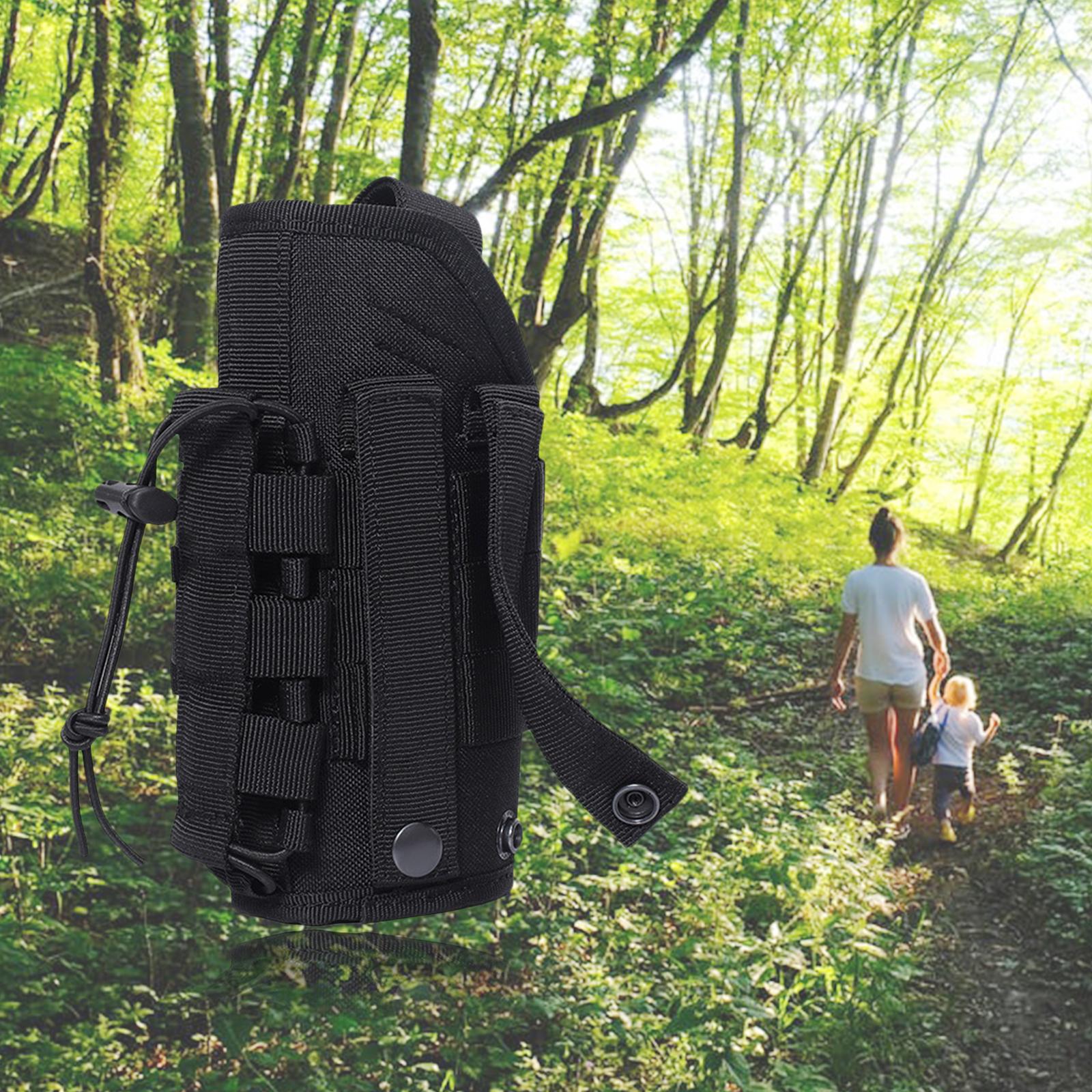 Adjustable Leg Holster Nylon Tactical Airsoft Holster w/ Magazine Pouch