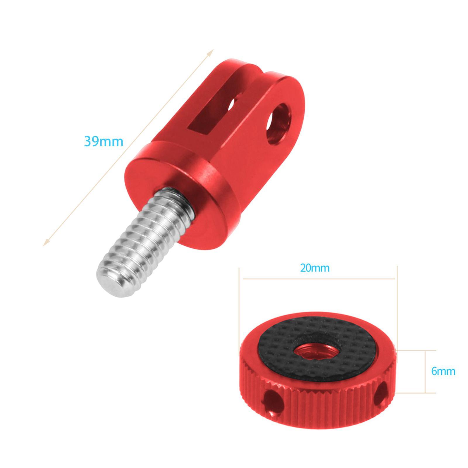 Camera Mount Adapter Aluminum Alloy Lightweight Portable for Sports Camera