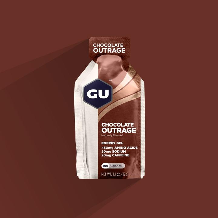 (COMBO 6 GÓI) GU Energy Gel Năng Lượng Hỗ Trợ Tăng Sức Bền Vị Chocolate Outrange - Combo 6 Gói