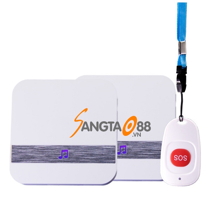 Chuông báo thông minh SOS cho người già, bệnh nhân cao cấp Ver2