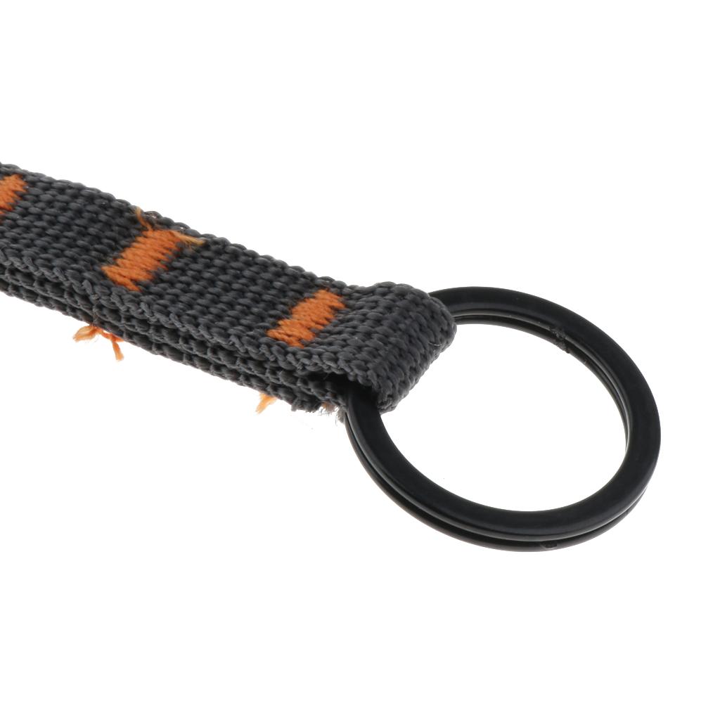 Hiking Backpack Travel Key Chain Metal Ring Carabiner Hook Buckle