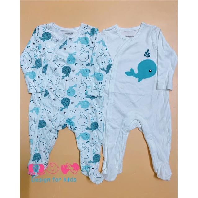 Sleepsuit / bodysuit vạt chéo hãng Orchestra xuất Pháp cho bé trai và bé gái