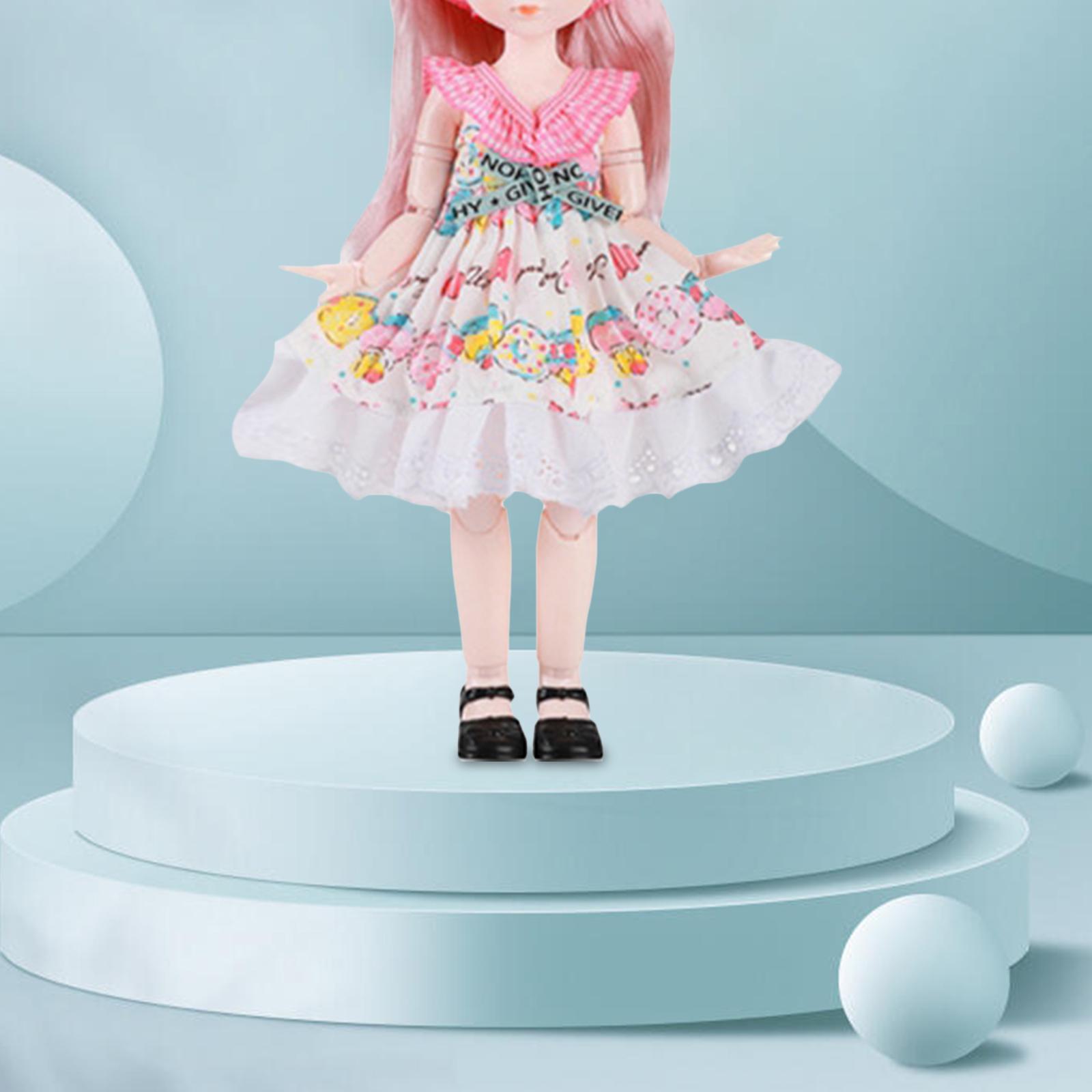 Fashion Doll Clothes Dress Set Daily Wear  Doll Changing Clothes for 30cm Doll for