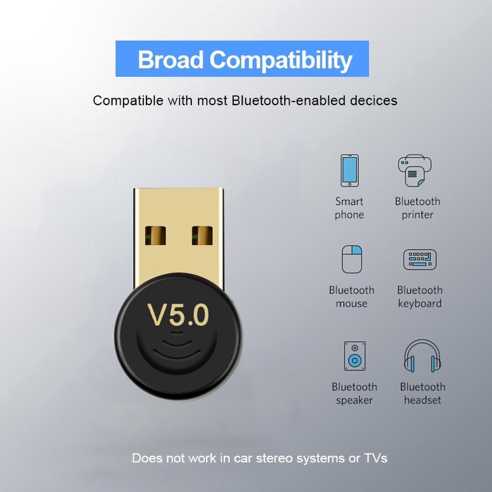USB nhận tín hiệu Bluetooth 5.0 cho máy tính
