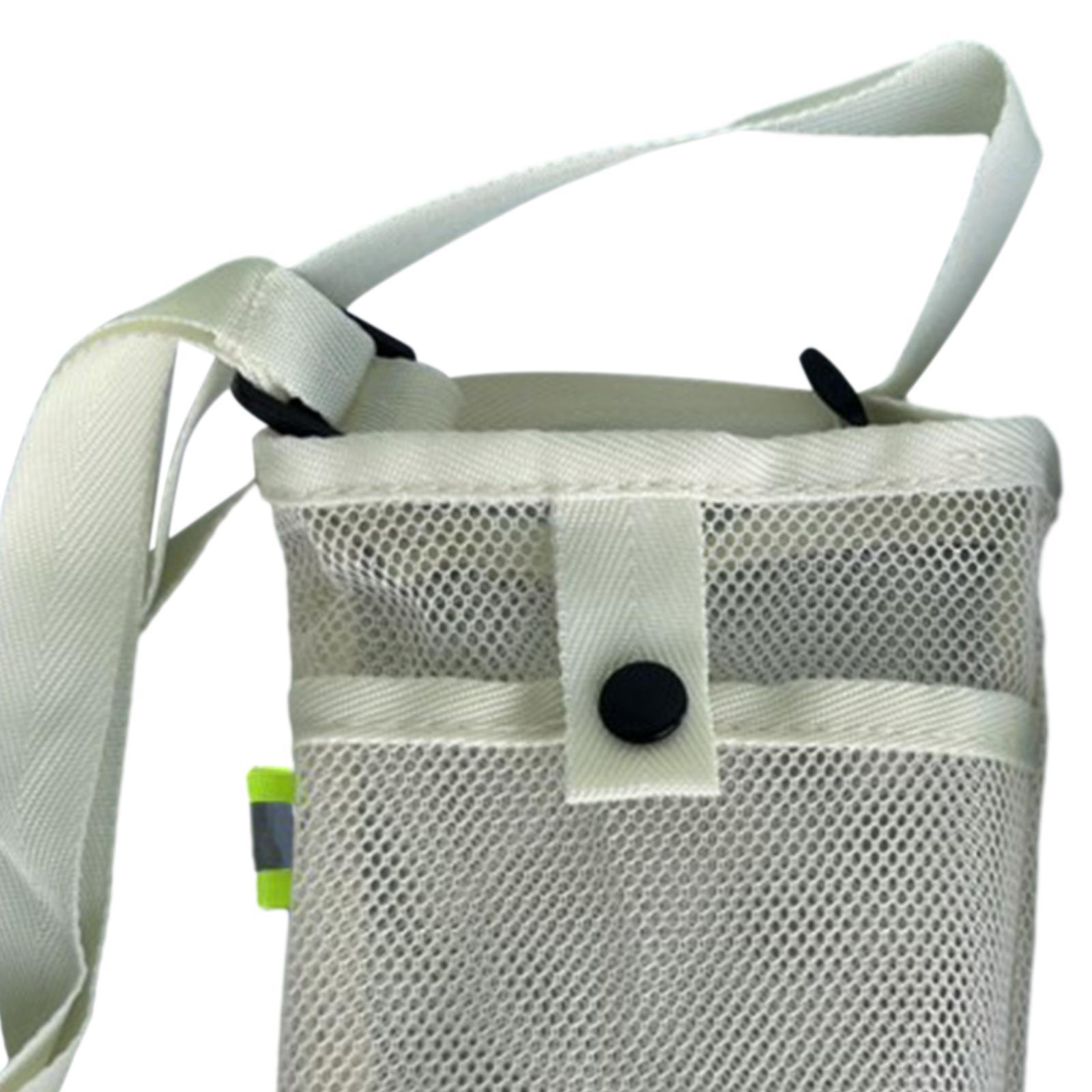 Water Bottle Pouch Crossbody Storage Bag Foldable Water Bottle Carrier
