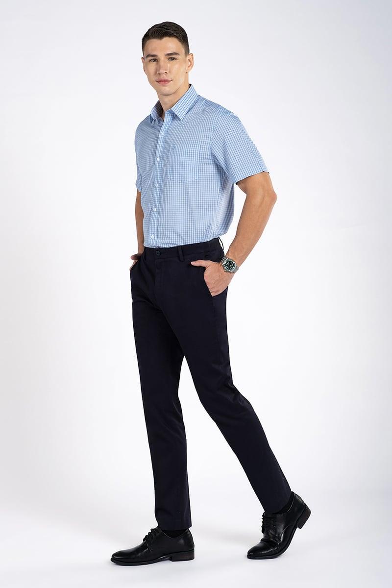 Quần Khaki Nam Form Vừa KP24SS01C-NMWF - BLACK