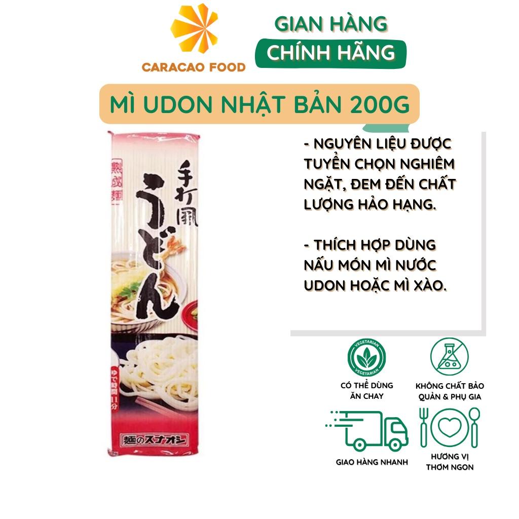 Mì Udon Nhật Bản Men Sunaoshi 200g - Caracao Food