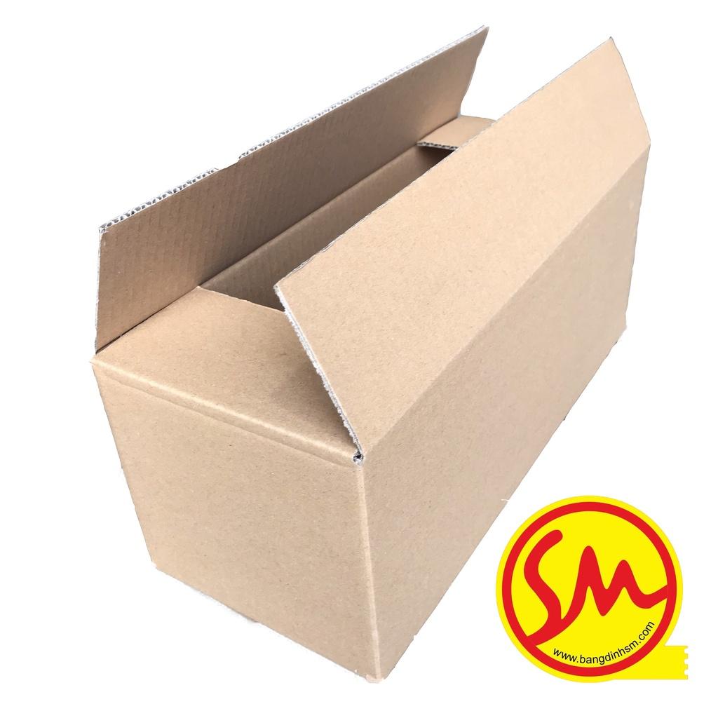 THÙNG CARTON sóng B 3 lớp 40x16x16  chuyên dùng ĐÓNG GÓI CÁC SẢN PHẨM, VẬN CHUYỂN MỘT CÁCH DỄ DÀNG