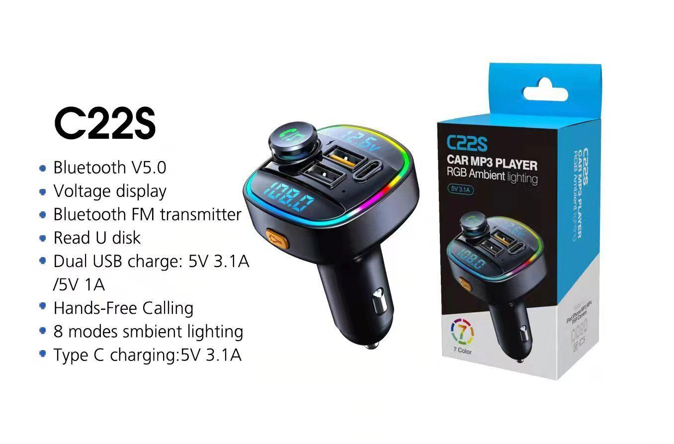 Ưu đãi đặc biệt mới cho ô tô máy nghe nhạc mp3 bluetooth usb sạc nhanh trên ô tô máy phát fm sạc ô tô bluetooth