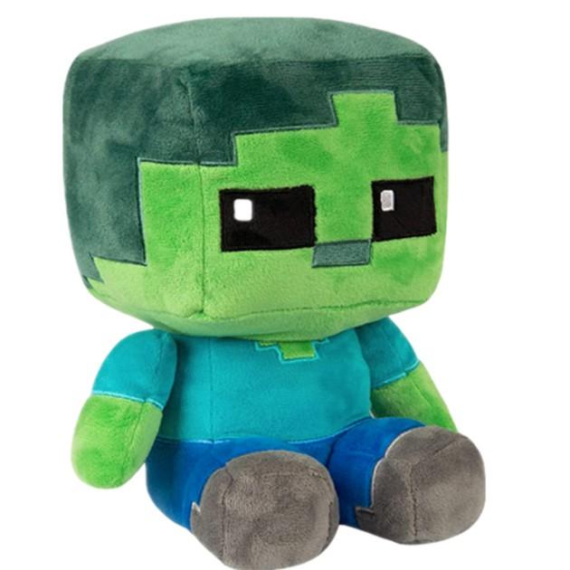 Nhồi bông minecraft zombie chipi chính hãng m o j a ng